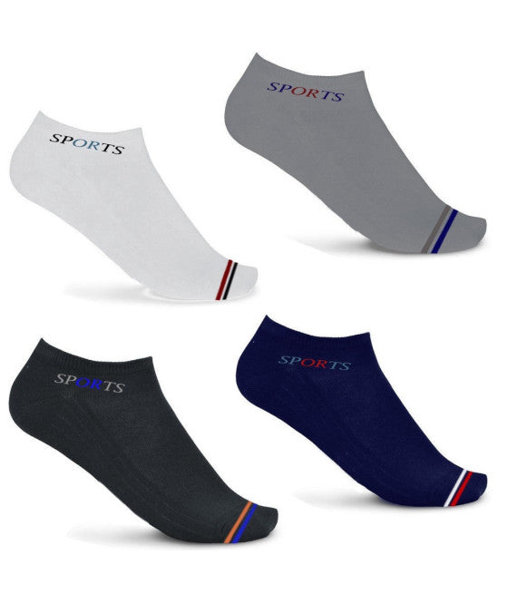 12 Paar Socken Mann Knöchel in Baumwolle verschiedene Farben und Fantasien MC-2508