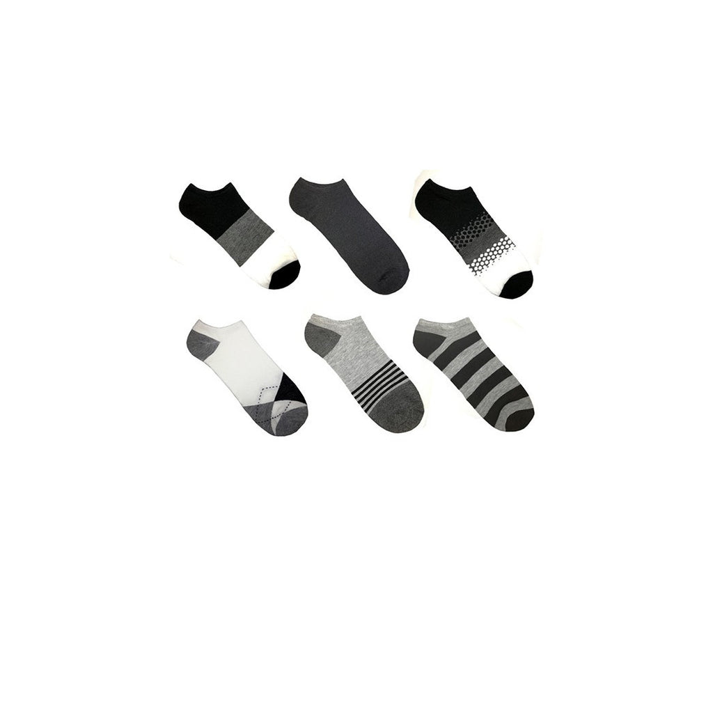 12 Paar Socken Mann Knöchel in Baumwolle verschiedene Farben und Fantasien MD-3205