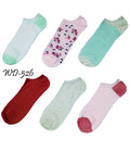 12 Paare aus Necker-Frauen-Socken in Baumwoll-Fantasmini-Einzelgröße 35-40