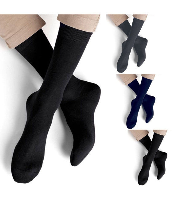 12 PAAR HERREN-HALBSTRÜMPFE AUS REINER BAUMWOLLE FÜR DIE GRÖSSEN 40 BIS 46