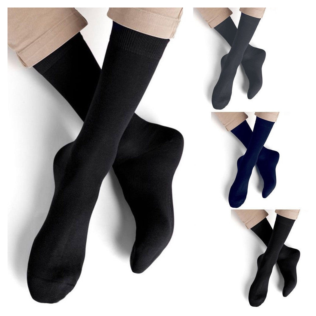 12 PAAR HERREN-HALBSTRÜMPFE AUS REINER BAUMWOLLE FÜR DIE GRÖSSEN 40 BIS 46