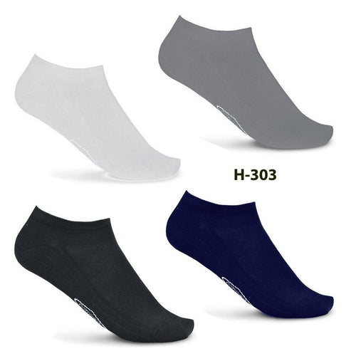 12 PAAR KURZE HERRENSOCKEN AUS BAUMWOLLE MIT NIEDRIGEM KRAGEN FANTASMINI FITNESS-SOCKEN