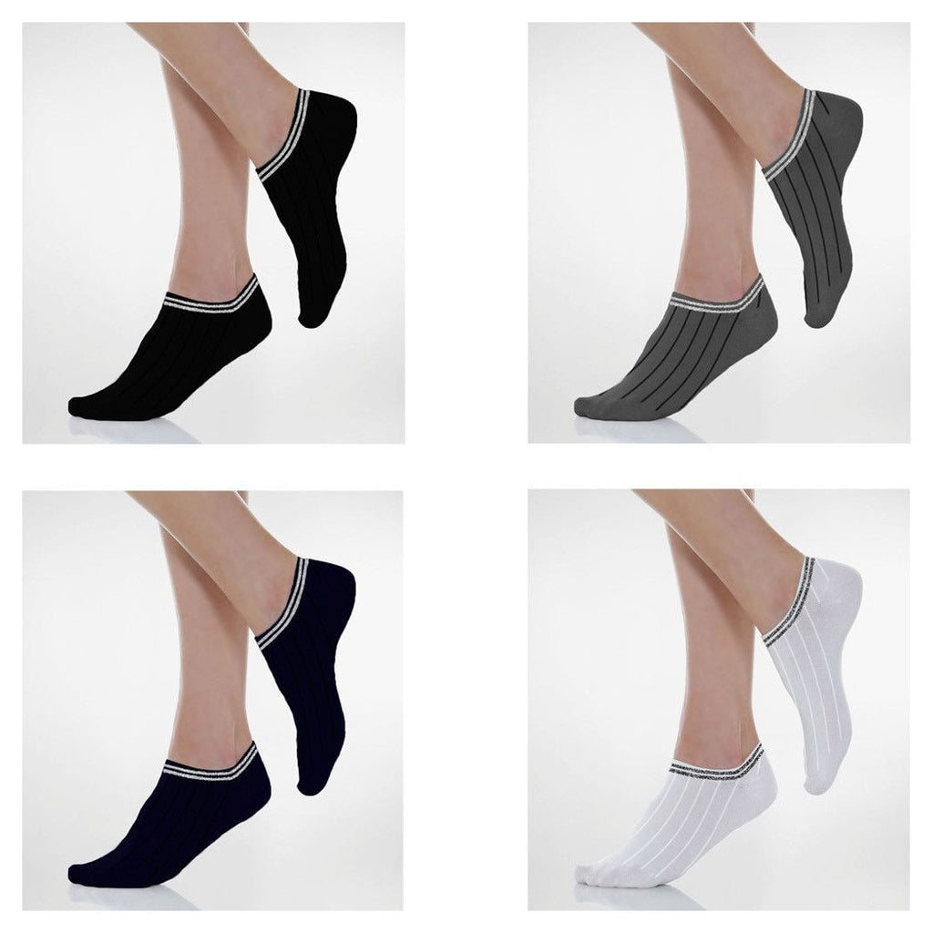 12 PAAR DAMEN-PHANTOMSOCKEN AUS REINER BAUMWOLLE 35-40