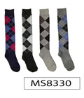 12 PAAR HERREN LANGE WARME BAUMWOLLE ARGYLE SOCKEN VERSCHIEDENE FARBEN MS8330