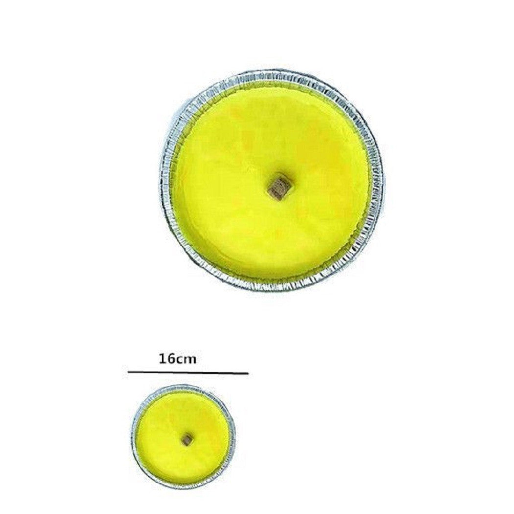 12PCS KERZE FACKEL CITRONELLA ALUMINIUM SCHALE MOSKITOABWEHR 16CM