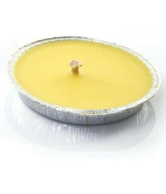 12PCS KERZE FACKEL CITRONELLA ALUMINIUM SCHALE MOSKITOABWEHR 16CM