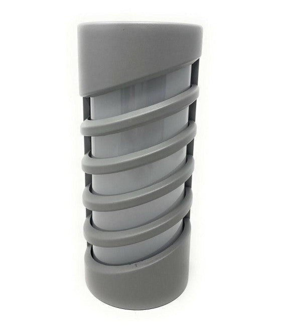 APPLIQUE LED PARETE 12 W EXTERAL LUCE 3000K 6500K 4000K GRIGIO ES56