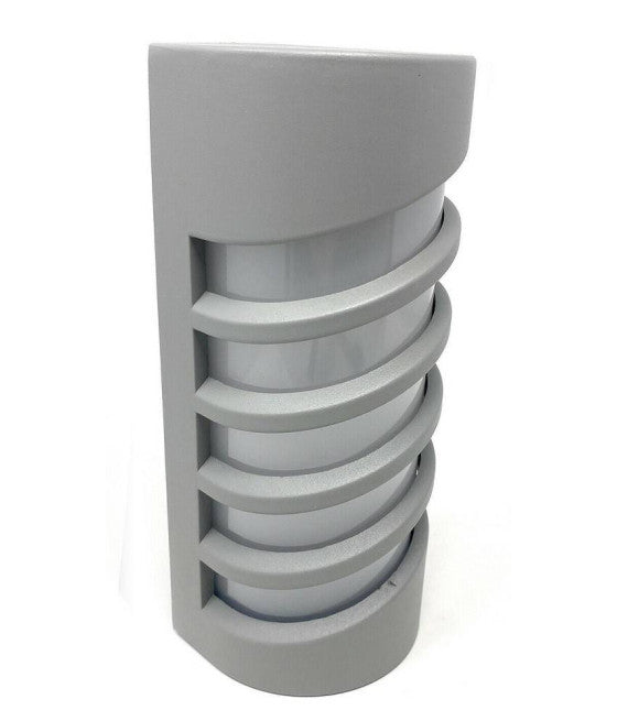 APPLIQUE LED PARETE 12 W EXTERAL LUCE 3000K 6500K 4000K GRIGIO ES56