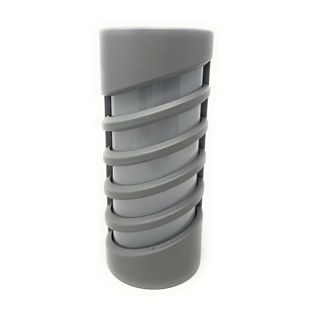 APPLIQUE LED PARETE 12 W EXTERAL LUCE 3000K 6500K 4000K GRIGIO ES56