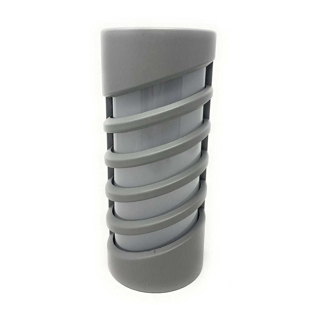 APPLIQUE LED PARETE 12 W EXTERAL LUCE 3000K 6500K 4000K GRIGIO ES56