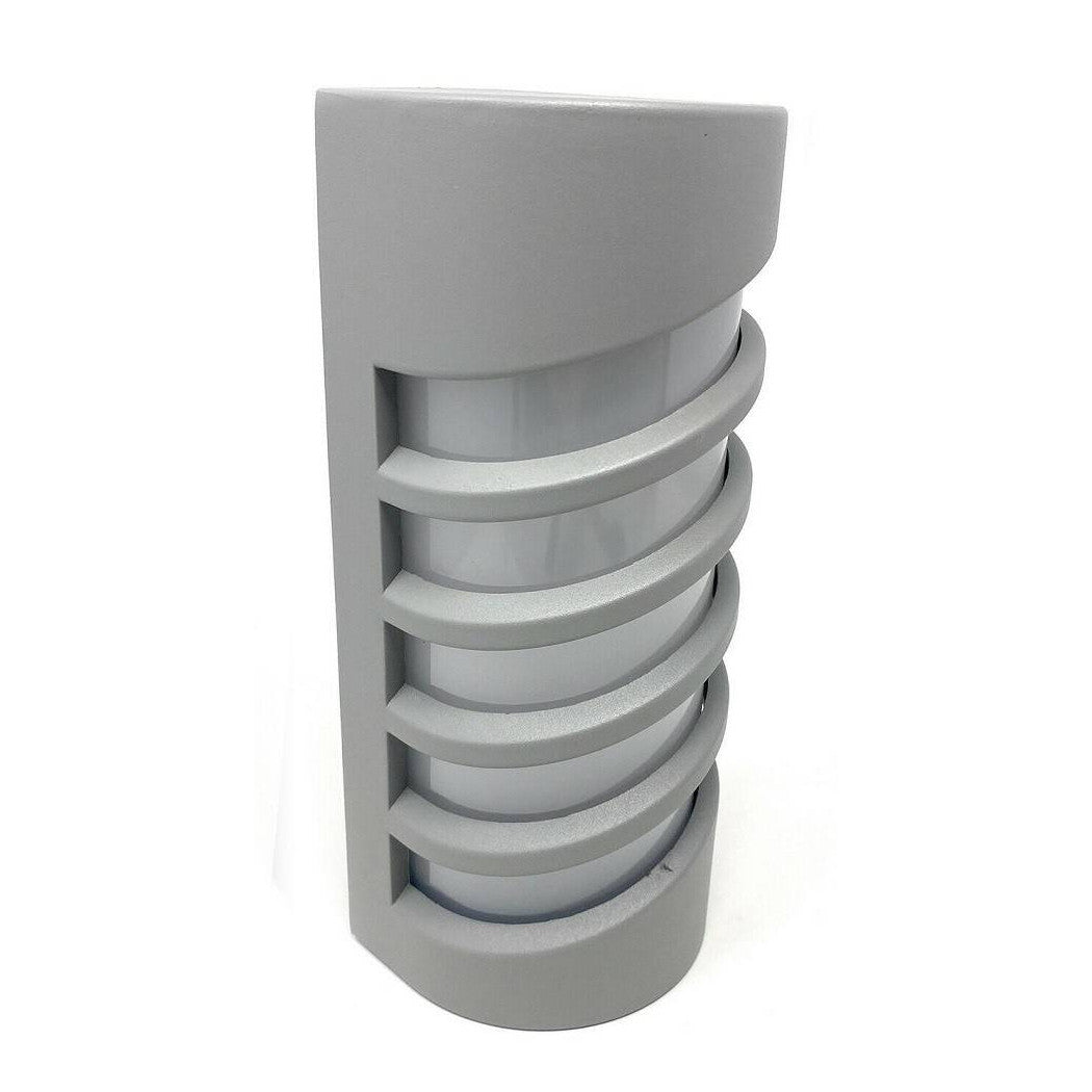 APPLIQUE LED PARETE 12 W EXTERAL LUCE 3000K 6500K 4000K GRIGIO ES56