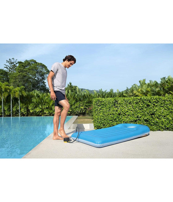 13 CM FUSS-LUFTPUMPE MIT VENTILADAPTERN 62147