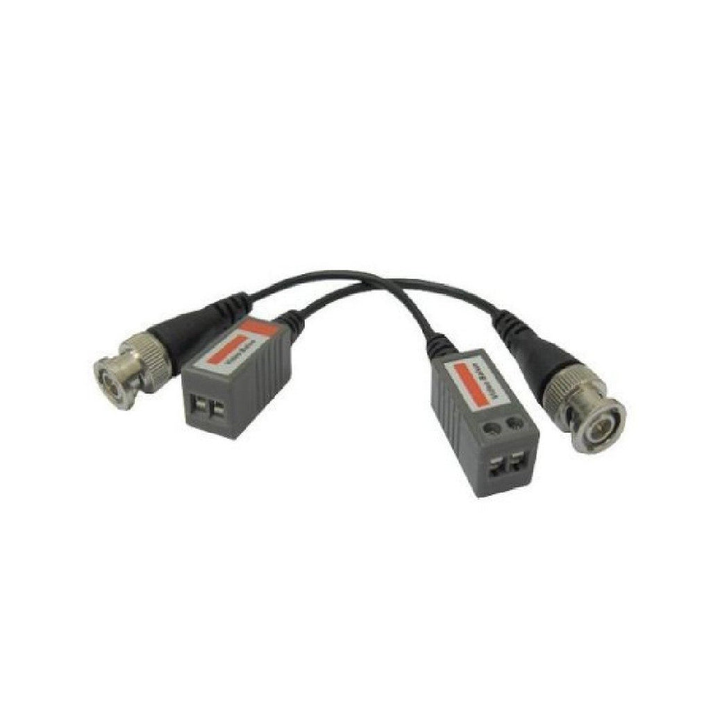 2 VIDEO BALUN BNC SENDER ADAPTER PASSIV TERMINALS VERLÄNGERTES KABEL 100 M