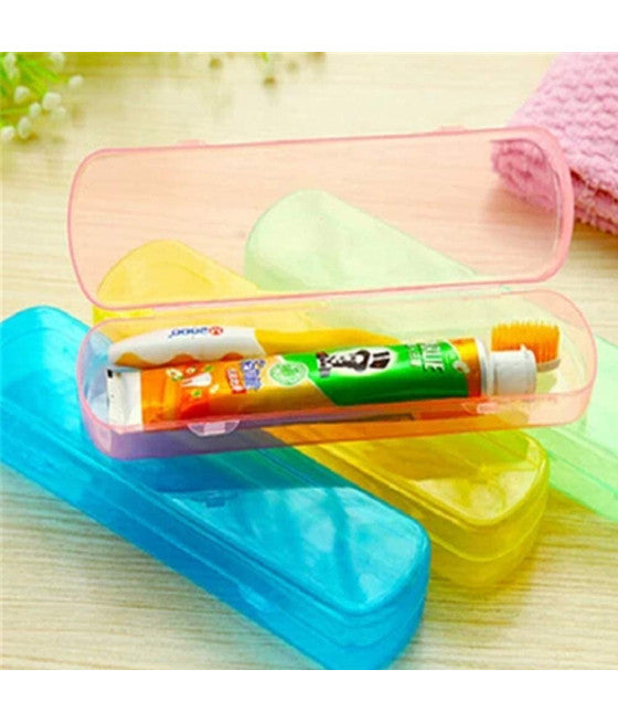 2 ZAHNBÜRSTENETUI ZAHNPASTA ZAHNBÜRSTENABDECKUNG HALTER ZAHNKAPPE