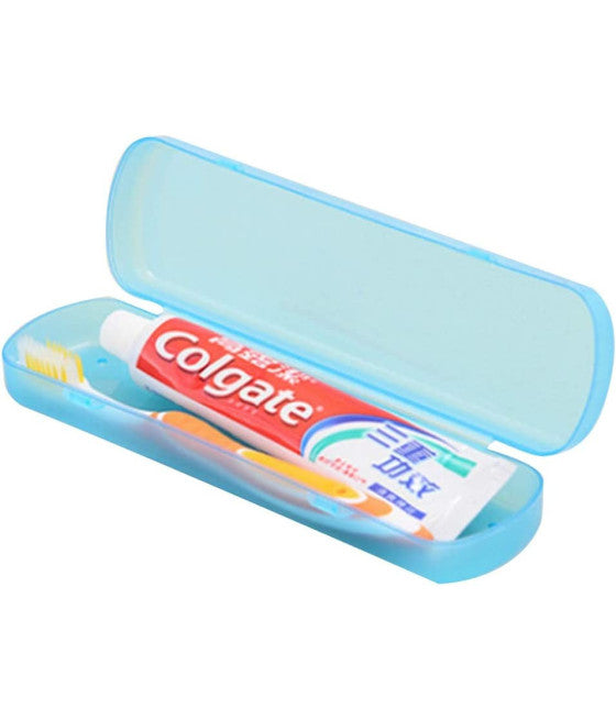 2 ZAHNBÜRSTENETUI ZAHNPASTA ZAHNBÜRSTENABDECKUNG HALTER ZAHNKAPPE