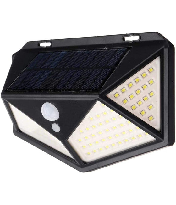 2PCS OUTDOOR SOLAR LAMP PHOTOVOLTAIC SPOTLIGHT 114LED LIGHT SENSOR