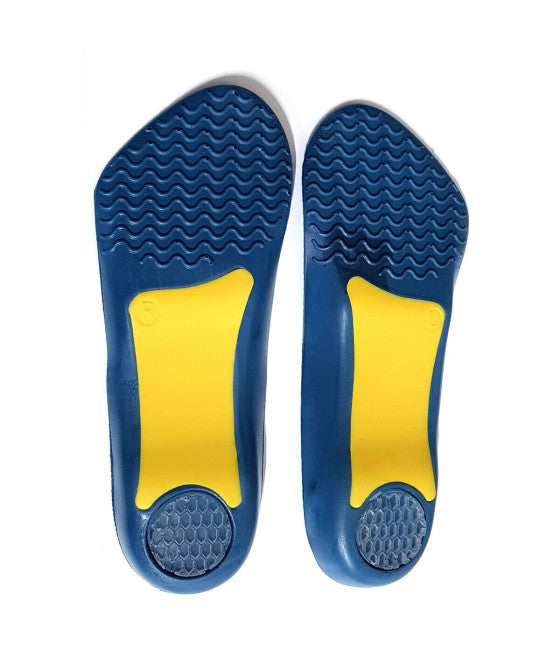 2 GEL-EINLEGESOHLEN ANTIBAKTERIELL FUSSBETT UNTERSTÜTZUNG HERRENSCHUHE DAMEN GRÖSSE 32 - 37