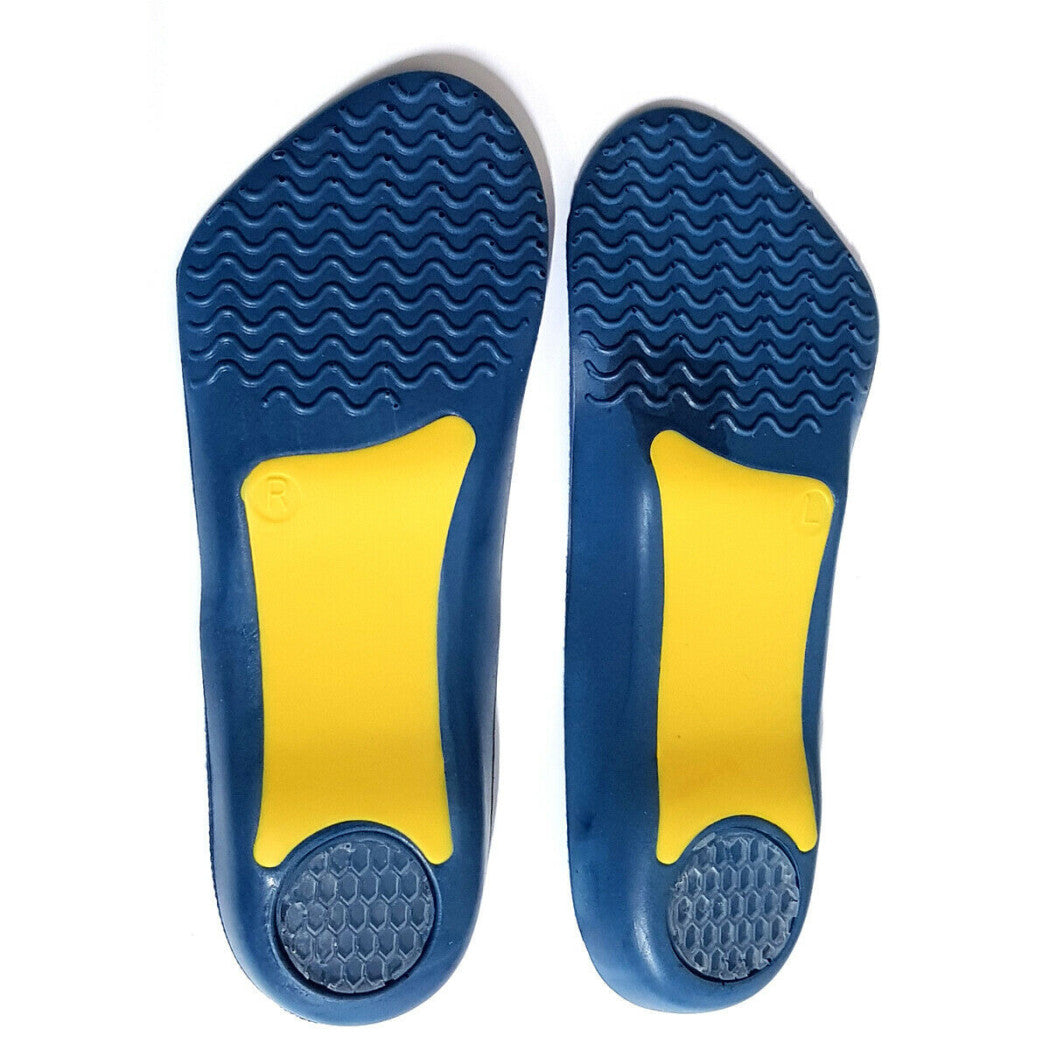 2 GEL-EINLEGESOHLEN ANTIBAKTERIELL FUSSBETT UNTERSTÜTZUNG HERRENSCHUHE DAMEN GRÖSSE 32 - 37