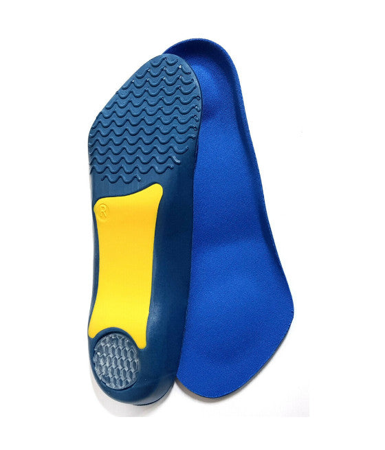 2 GEL-EINLEGESOHLEN ANTIBAKTERIELL FUSSBETT UNTERSTÜTZUNG HERRENSCHUHE DAMEN GRÖSSE 32 - 37