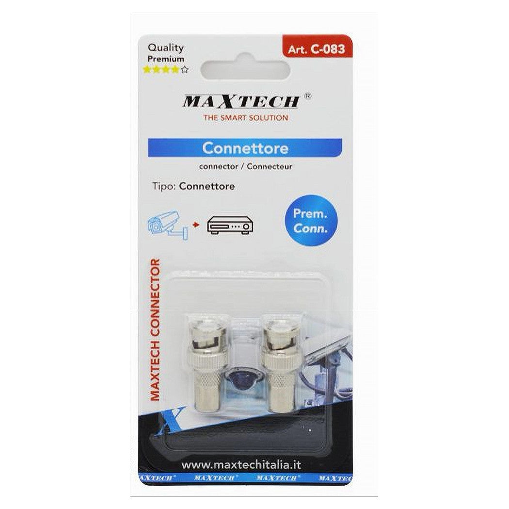 2 Stück BNC-Stecker an Antennenstecker C-083