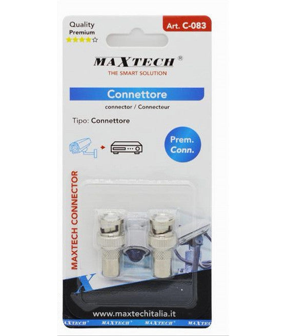 2 Stück BNC-Stecker an Antennenstecker C-083