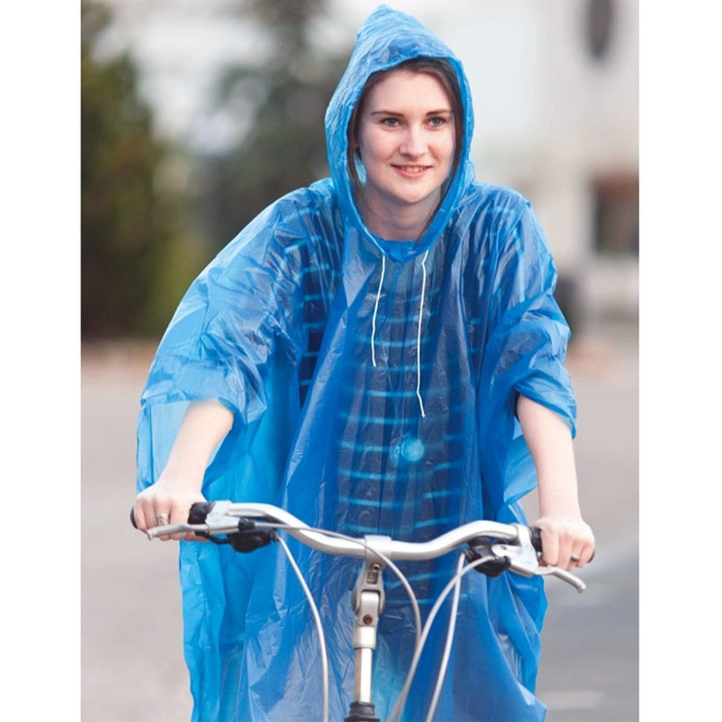 2 X PONCHO WASSERDICHT UNIVERSAL REGEN UMHANG WIND UMHANG