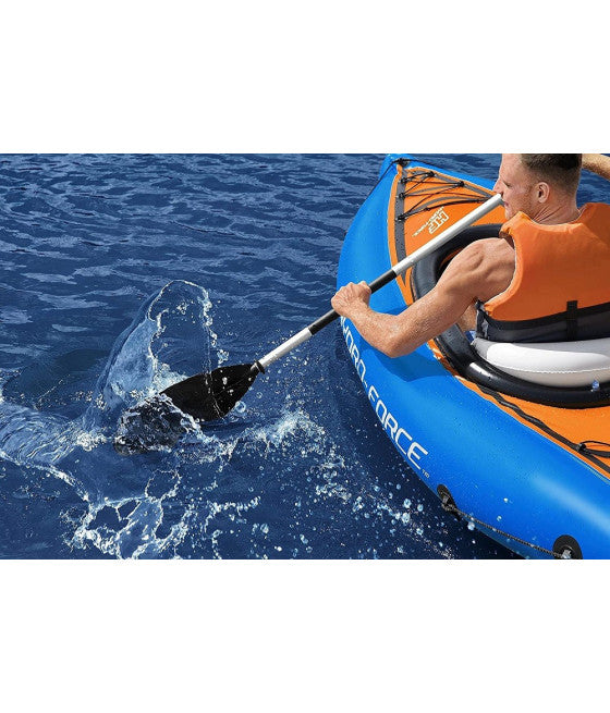 230CM ALUMINIUM VERSTELLBARE PADDEL FÜR KAJAK SCHLAUCHBOOT 62174