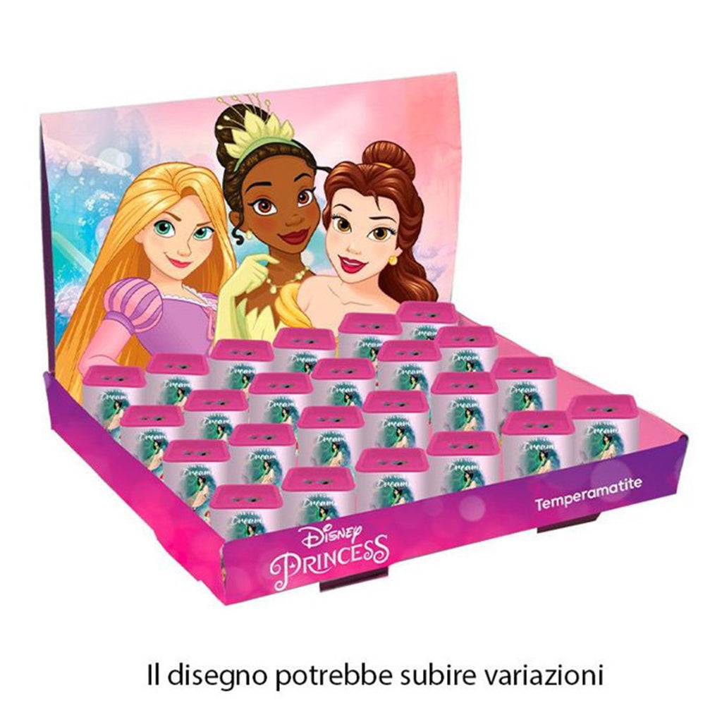 24 stück Bleistiftspitzer Square Doppelloch Prinzessinnen Mädchen 961426