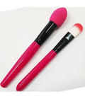 2ER-SET LATEX-SCHWAMM-APPLIKATORPINSEL + FOUNDATION CONCEALER MAKE-UP-PLATTE
