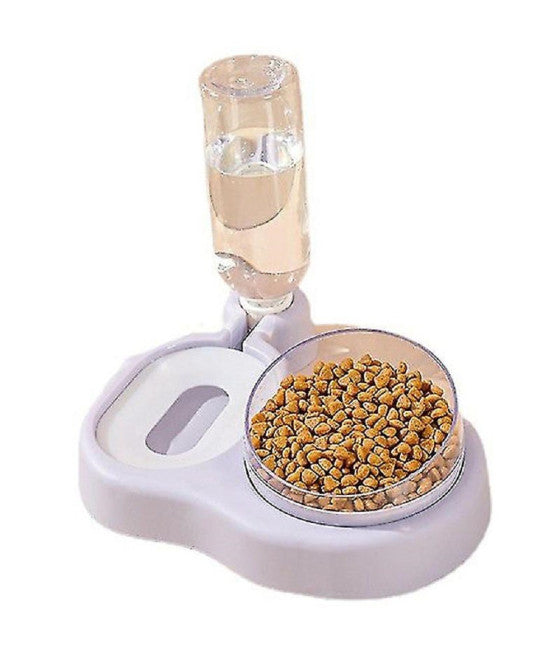 2IN1 SPENDER SET AUTOMATISCHE WASSER FUTTERAUTOMATEN HUND FUTTER KATZE