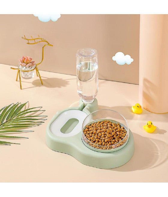 2IN1 SPENDER SET AUTOMATISCHE WASSER FUTTERAUTOMATEN HUND FUTTER KATZE