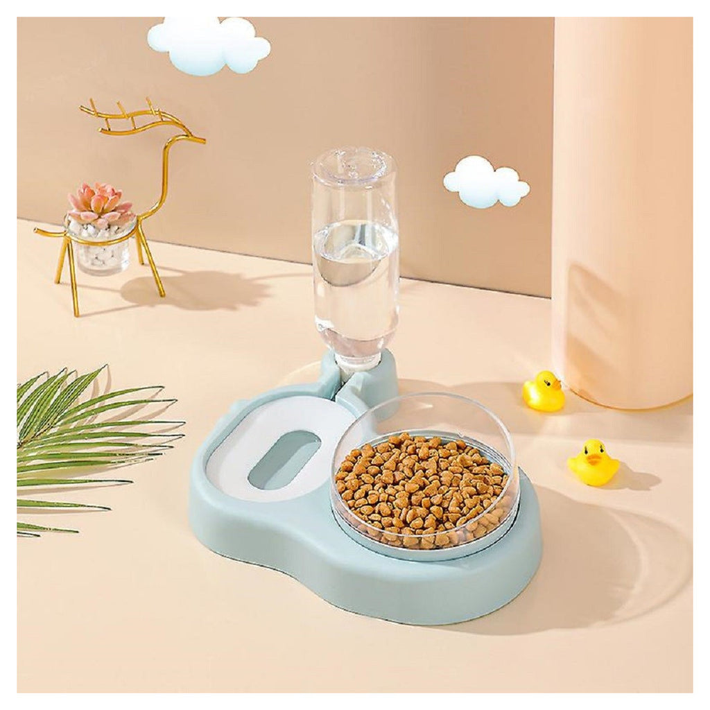 2IN1 SPENDER SET AUTOMATISCHE WASSER FUTTERAUTOMATEN HUND FUTTER KATZE