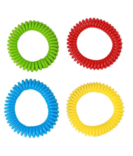 2PCS. CITRONELLA SPIRALE ARMBAND MOSKITOABWEHR ELASTISCHE BAND