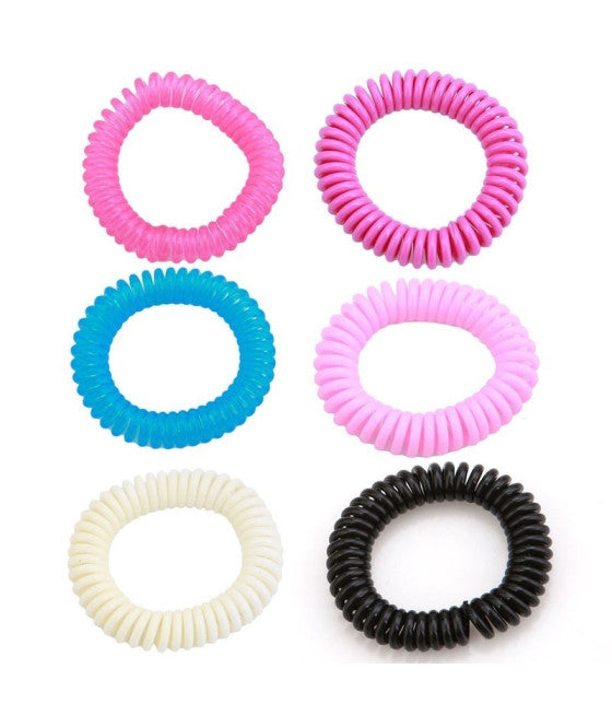 2PCS. CITRONELLA SPIRALE ARMBAND MOSKITOABWEHR ELASTISCHE BAND