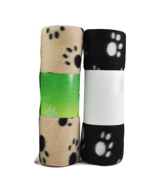 2 x karierte Fleecedecke für Hunde und Katzen, 80 x 120 cm, Sofabezug, Sitzbezug, verschiedene Farben