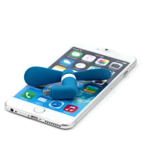 2X TRAGBARER MINI USB LÜFTER FÜR PC NOTEBOOK HANDY SMARTPHONE