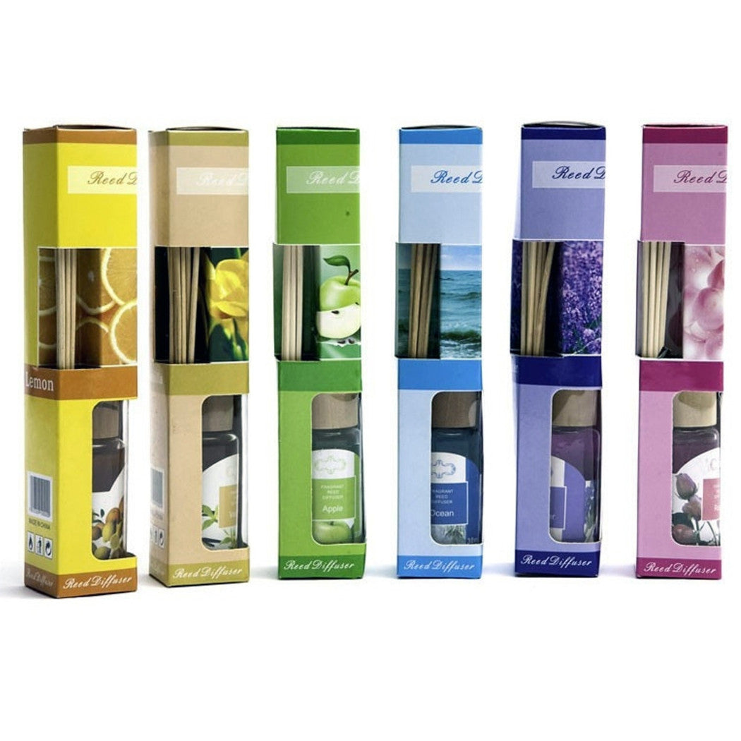 3 DUFTZERSTÄUBER MIT STÄBCHEN 30ML LUFTERFRISCHER-DUFT