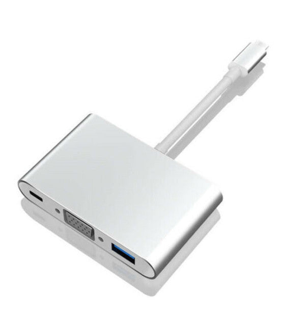 ADATTATORE 3 IN 1 HUB TYPE C USB 3.0 LZ-03H