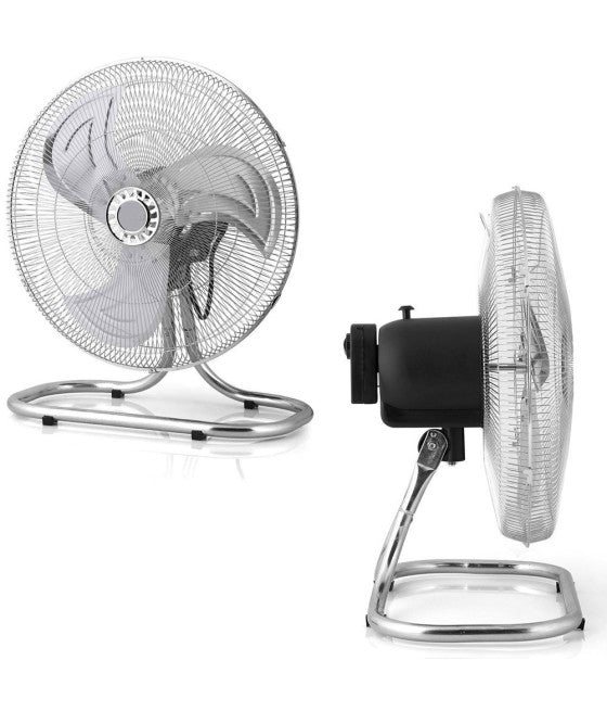 3IN1 WANDMONTIERTER TISCHVENTILATOR 3 GESCHWINDIGKEITEN OSZILLATION 55W FLÜGEL 45CM