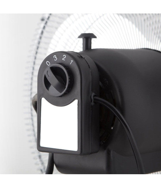 3IN1 WANDMONTIERTER TISCHVENTILATOR 3 GESCHWINDIGKEITEN OSZILLATION 55W FLÜGEL 45CM