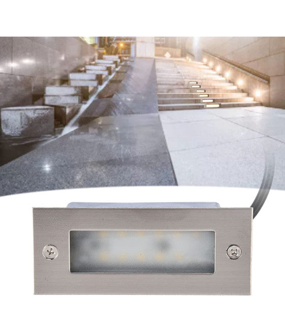 3 LED EINBAUSTRAHLER BEGEHBAR INNEN AUSSEN 2W