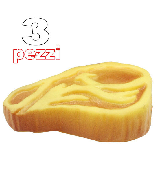 3 SPIELZEUG STEAKSCHWEIN SCHALLDICHTES KAUSPIELZEUG FÜR HUNDE