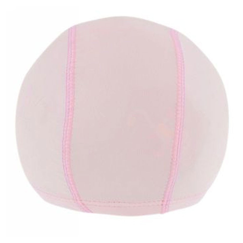 3 STÜCK EINFARBIGE ROSA GEPRESSTE BADEKAPPE MIT ELASTISCHEM BAND 2 CM