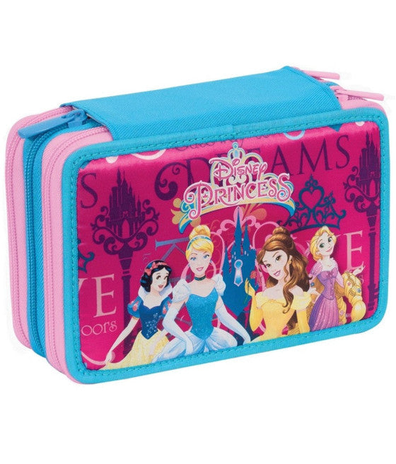 3-REISSVERSCHLUSS DISNEY PRINCESSES ZUBEHÖRKOFFER FÜR SCHULMÄDCHEN