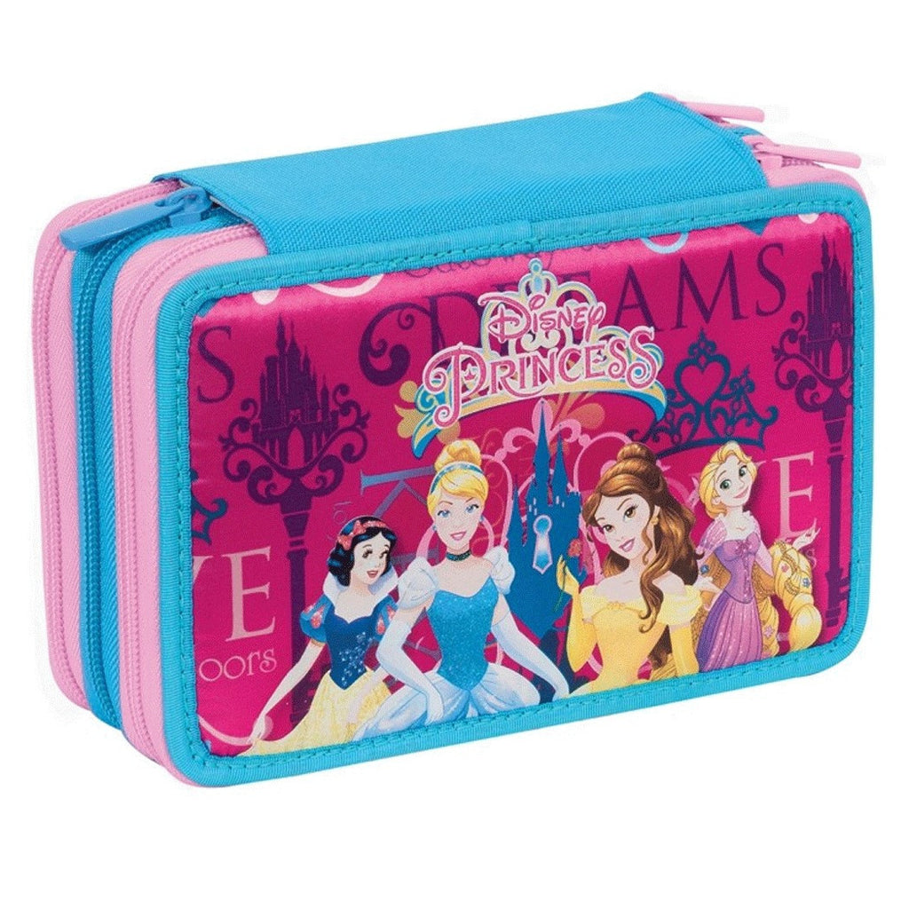 3-REISSVERSCHLUSS DISNEY PRINCESSES ZUBEHÖRKOFFER FÜR SCHULMÄDCHEN