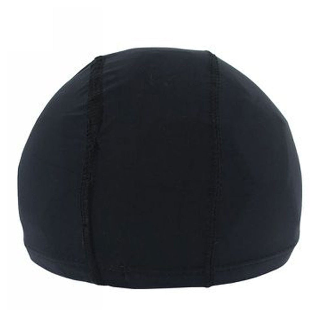 3 STÜCK EINFARBIGE GEPRESSTE SCHWIMMERBADKAPPE MIT 2 CM ELASTISCHEM BAND