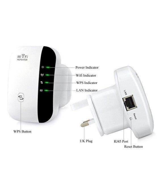 300Mbps Wireless N 802.11 Wifi Repeater Reichweite Booster Extender AP BRIDGE