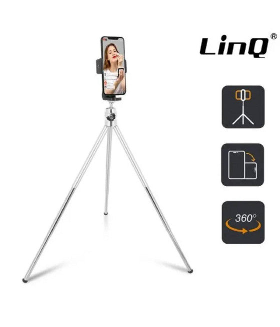 360° DREHBARES 3-TEILIGES TELESKOP-SMARTPHONE-STATIV HD3057