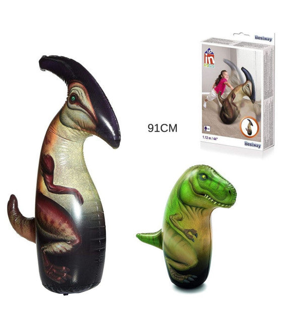 3D-Dinosaurier-Kugellocher für Kinder, 91 cm, 3 Modelle, 52287