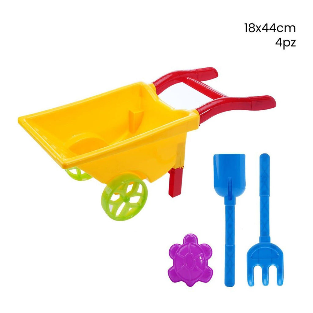 4 stück Strand Sea Games mit Schubkarre Rake Palette Formina 258296